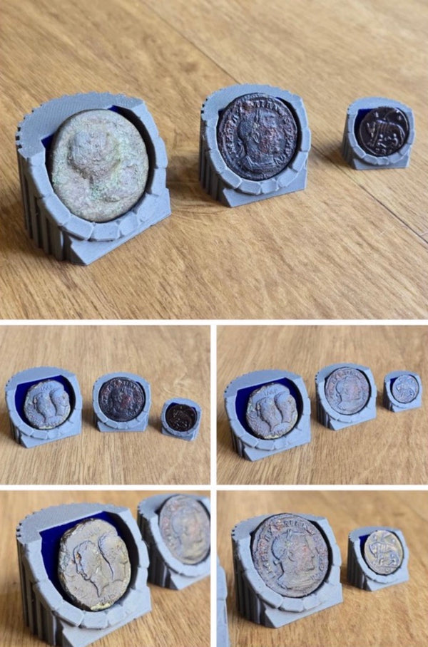 Roman Coin Stands (10 Pack)