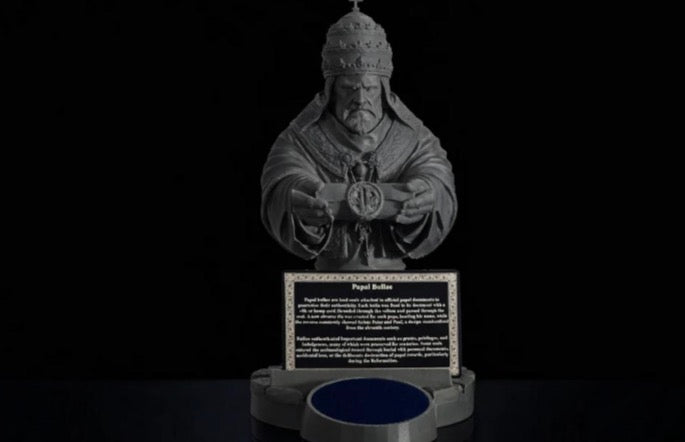 Papal Bulla Display