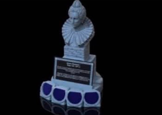 Medieval Monarchs and Leaders Bust Coin Displays