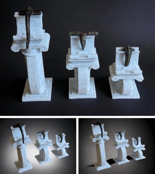 Roman Fibula Brooch Stand (Set of 3)
